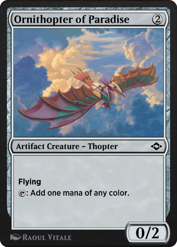Ornithopter of Paradise