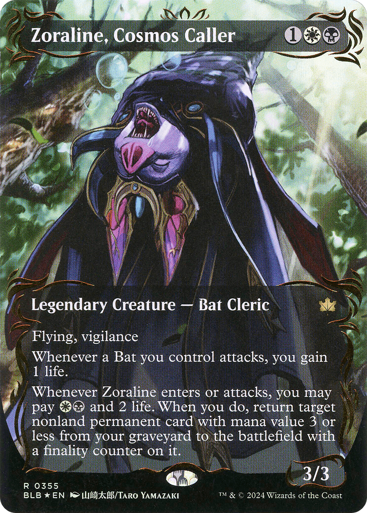 Zoraline, Cosmos Caller