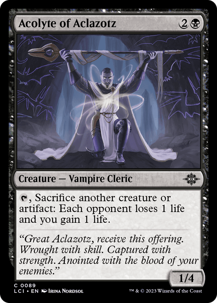 Acolyte of Aclazotz