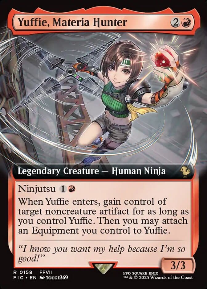 Yuffie, Materia Hunter